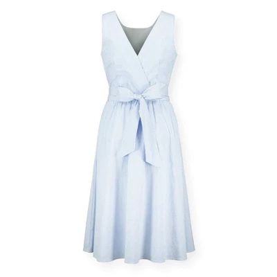 Hope & Henry Womens' A-Line Dress With Waist Sash 8 Hope & Henry Womens' A-Line Dress With Waist Sash - Image 6