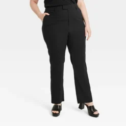 Women's High-Rise Regular Fit Full Length Straight Stovepipe Trousers - A New Day™ 8 Women's High-Rise Regular Fit Full Length Straight Stovepipe Trousers - A New Day™ -Lady Clothing Store GUEST e430c2d5 08e9 443c 92a9 38c46af89790