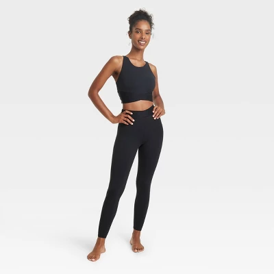 Women's High-Rise Wrap Waistband Leggings - JoyLab™ 4 Women's High-Rise Wrap Waistband Leggings - JoyLab™ - Image 2