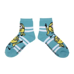 Minions Adult Quarter Crew Socks - 3-Pack Of Playful Despicable Delights! -Lady Clothing Store GUEST e60b40da e6a4 486b 9b19 6e39abc260d8