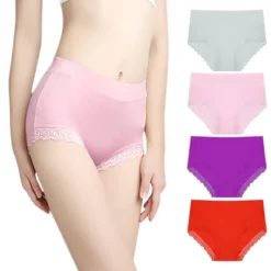 Agnes Orinda Women's Underwear 4 Pack Full Coverage Soft Briefs Hipster Panties -Lady Clothing Store GUEST e6ee5e6a c19d 4a02 8b44 fa8249d5f62d