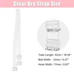 Unique Bargains ABS Non-Slip Adjustable Invisible Clear Bra Shoulder Strap Transparent 3 Pair -Lady Clothing Store GUEST e859b921 2255 41bb 8602 3cd3480fc777