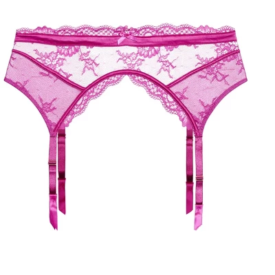 Women's Plus Size Alina Garter Belt - Bright Rose| CITY CHIC 4 Women's Plus Size Alina Garter Belt - Bright Rose| CITY CHIC - Image 2
