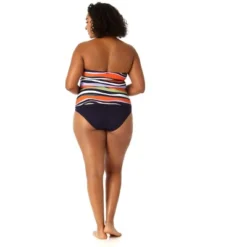Anne Cole Plus - Women's Twist Front Bandeaukini Swim Top -Lady Clothing Store GUEST ed7a09ac 1c7e 42a3 8da8 0c8b3ea8de47