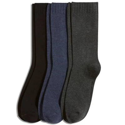 Jockey Women's Non-Binding Crew Socks - 3 Pack 4 Jockey Women's Non-Binding Crew Socks - 3 Pack - Image 2