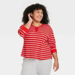 Women's Striped Matching Family Thermal Pajama Top - Wondershop™ Red 9 Women's Striped Matching Family Thermal Pajama Top - Wondershop™ Red -Lady Clothing Store GUEST edebf4b3 81bb 4e7b 8217 10ac3773f341