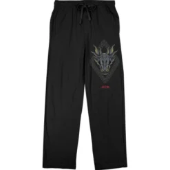 House Of The Dragon Dragon Head Logo Unisex Adult Black Sleep Pajama Pants -Lady Clothing Store GUEST ef4eb7e1 7bf4 4bb0 be10 398fe628e19c