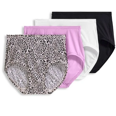 Jockey Women's TrueFit Promise Modern Brief - 4 Pack 7 Jockey Women's TrueFit Promise Modern Brief - 4 Pack - Image 5