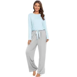 Cheibear Womens Pajama Set Soft Modal Contrast Color Long Sleeve Shirt And Pants Sleepwear 2pcs 25 Cheibear Womens Pajama Set Soft Modal Contrast Color Long Sleeve Shirt And Pants Sleepwear 2pcs -Lady Clothing Store GUEST f1c00f65 8b2c 4ded 8762 a77d6a88463c