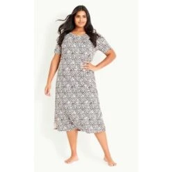 Women's Plus Size Animal Night Dress - Blush | EVANS 9 Women's Plus Size Animal Night Dress - Blush | EVANS -Lady Clothing Store GUEST f2560567 d9db 4859 bd19 5156a02fcb05