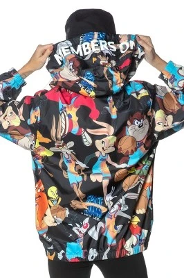 Members Only Women's Mash Print Windbreaker Jacket 4 Members Only Women's Mash Print Windbreaker Jacket - Image 2