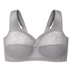 Glamorise Womens MagicLift Original Support Wirefree Bra 1000 Soft Gray -Lady Clothing Store GUEST f42e50f9 02ee 4cea 9cae 16fa7837341a