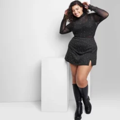 Women's Rhinestone Mesh Mock Turtleneck Top - Wild Fable™ 10 Women's Rhinestone Mesh Mock Turtleneck Top - Wild Fable™ -Lady Clothing Store GUEST f4c60f9d c05b 482a adfc 2e176c1b92d5