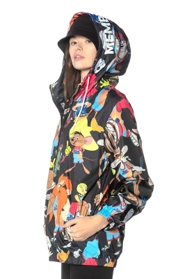 Members Only Women's Mash Print Windbreaker Jacket 5 Members Only Women's Mash Print Windbreaker Jacket - Image 3