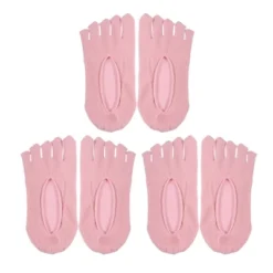 Unique Bargains Invisible Five Fingers Socks Hook Silk Five Toe Socks Mesh Breathable Soft Fashion No Show Socks For Women 3 Pairs -Lady Clothing Store GUEST f7f46bd7 0db3 459b a851 1e0ad5f21fa2