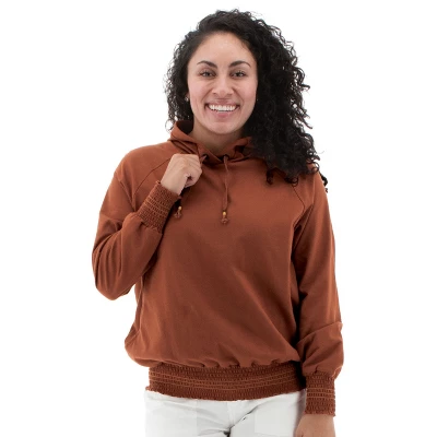 Aventura Clothing Women's Nevis Raglan Long Sleeve Hooded Pullover Sweatshirt 5 Aventura Clothing Women's Nevis Raglan Long Sleeve Hooded Pullover Sweatshirt - Image 3