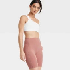 Women's Brushed Sculpt Pocketed Bike Shorts 8" - All In Motion™ -Lady Clothing Store GUEST fb97ce8c a8ef 430f 84ea 5e54d776f3c3