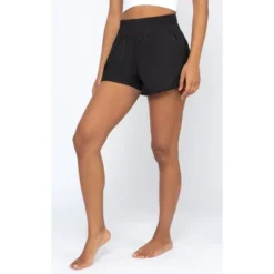 Yogalicious Radiant Commuter Woven High Waist Running Short With Split Hem -Lady Clothing Store GUEST fd3e79d5 14a0 472f 9043 304277b8252e