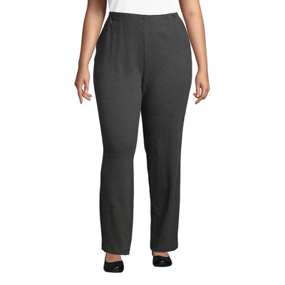 Lands' End Women's Sport Knit High Rise Elastic Waist Pull On Pants 9 Lands' End Women's Sport Knit High Rise Elastic Waist Pull On Pants - Image 7