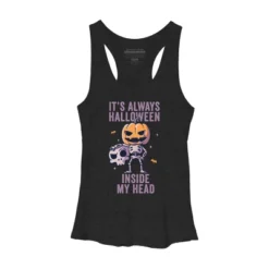 Women's Design By Humans It's Always Halloween Inside My Head Funny Cute Spooky By EduEly Racerback Tank Top 17 Women's Design By Humans It's Always Halloween Inside My Head Funny Cute Spooky By EduEly Racerback Tank Top -Lady Clothing Store GUEST fdaa7fb4 8df7 4301 adcb bbc5217a890f